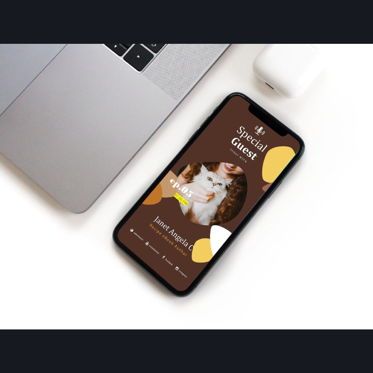 Bakery podcast instagram stories and posts keynote template, Slide 2, 06664, Modelli di lavoro — PoweredTemplate.com