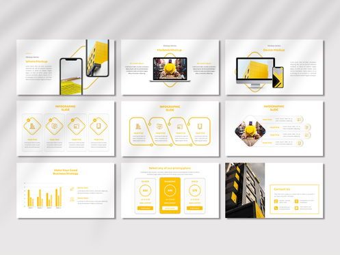 CORPORETE - Creative Business PowerPoint Template, Slide 5, 06676, Presentation Templates — PoweredTemplate.com