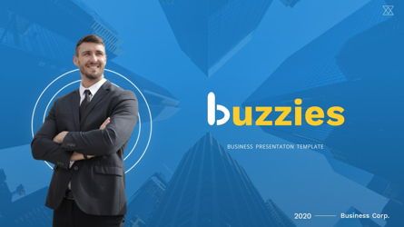 Buzzeies - Business presentation Template, Dia 38, 06679, Presentatie Templates — PoweredTemplate.com