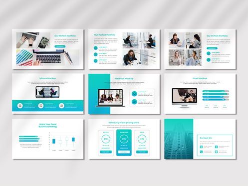 CREAVITY - Creative Business Google Slide Template, Diapositiva 5, 06681, Plantillas de presentación — PoweredTemplate.com