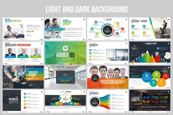 The Future of Business PowerPoint Template, Slide 3, 06682, Infographics — PoweredTemplate.com