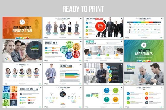 The Future of Business PowerPoint Template, Slide 4, 06682, Infographics — PoweredTemplate.com