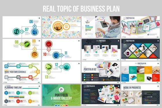 The Future of Business PowerPoint Template, Slide 7, 06682, Infographics — PoweredTemplate.com