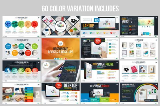 The Future of Business PowerPoint Template, Slide 8, 06682, Infographics — PoweredTemplate.com