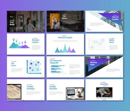 Inkofart - Business Google Slide Template, Slide 4, 06708, Business Models — PoweredTemplate.com