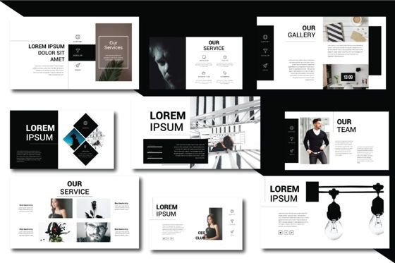 Lorem Ipsum Business Powerpoint, Slide 3, 06710, Modelli Presentazione — PoweredTemplate.com