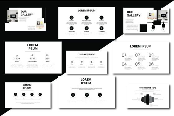 Lorem Ipsum Business Powerpoint, 幻灯片 6, 06710, 演示模板 — PoweredTemplate.com