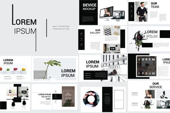 Lorem Ipsum Business Keynote, 苹果主题演讲模板, 06711, 演示模板 — PoweredTemplate.com