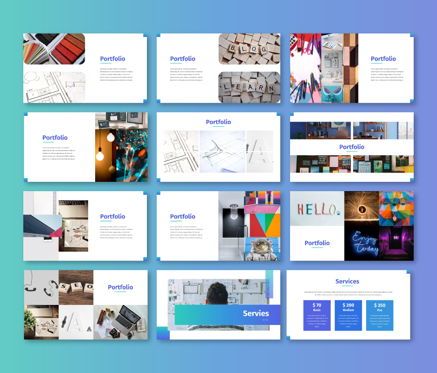 Clean - Business Google Slides Template, Diapositiva 6, 06714, Modelos de negocios — PoweredTemplate.com