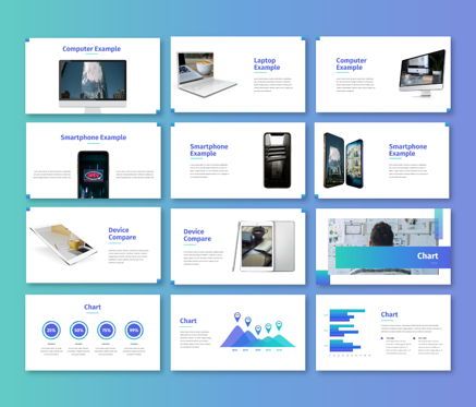 Clean - Business Google Slides Template, Diapositiva 8, 06714, Modelos de negocios — PoweredTemplate.com