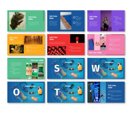 Full Color - Multipurpose Google Slides Template, Slide 3, 06717, Business Models — PoweredTemplate.com
