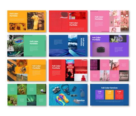 Full Color - Multipurpose Google Slides Template, Slide 6, 06717, Business Models — PoweredTemplate.com
