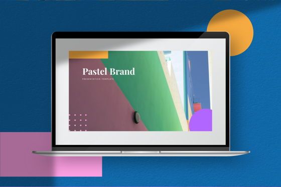 Pastel Brand Powerpoint Template, Diapositive 9, 06727, Modèles commerciaux — PoweredTemplate.com