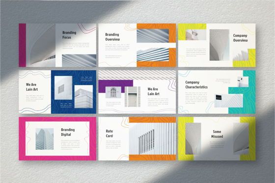 Lain Art Brand Powerpoint Template, Diapositiva 5, 06749, Modelos de negocios — PoweredTemplate.com