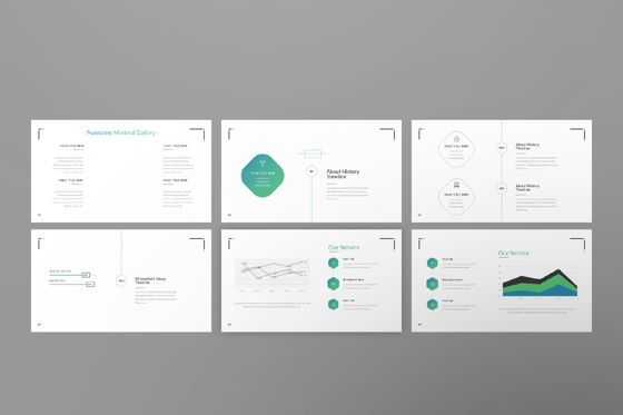 Minimal Business Powerpoint, Slide 7, 06813, Presentation Templates — PoweredTemplate.com
