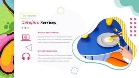 Zorojuro - Creative Business Pop Art Google Slides Template, スライド 15, 06822, プレゼンテーションテンプレート — PoweredTemplate.com