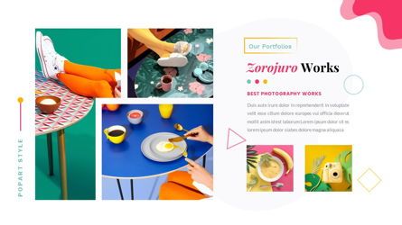 Zorojuro - Creative Business Pop Art Google Slides Template, Slide 23, 06822, Templat Presentasi — PoweredTemplate.com
