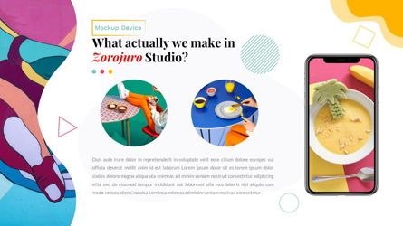 Zorojuro - Creative Business Pop Art Google Slides Template, スライド 28, 06822, プレゼンテーションテンプレート — PoweredTemplate.com