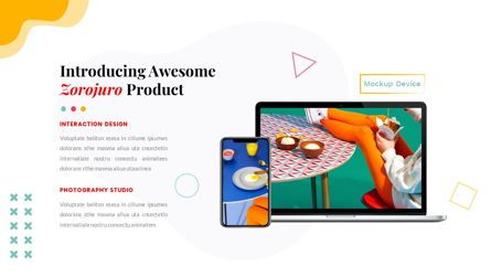 Zorojuro - Creative Business Pop Art Google Slides Template, スライド 31, 06822, プレゼンテーションテンプレート — PoweredTemplate.com