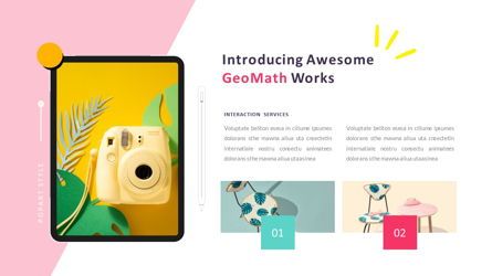 GeoMath - Creative Pop Art Business Google Slides Template, 幻灯片 25, 06830, 演示模板 — PoweredTemplate.com