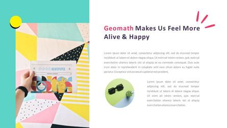 GeoMath - Creative Pop Art Business Google Slides Template, Folie 5, 06830, Präsentationsvorlagen — PoweredTemplate.com