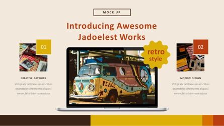 Jadoelest - Creative Vintage Business Google Slides Template, Deslizar 24, 06835, Modelos de Apresentação — PoweredTemplate.com