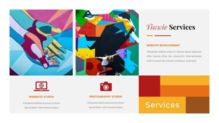 Tiwwie - Creative Business Pop Art Google Slides Template, 幻灯片 17, 06857, 演示模板 — PoweredTemplate.com