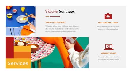 Tiwwie - Creative Business Pop Art Google Slides Template, 幻灯片 19, 06857, 演示模板 — PoweredTemplate.com