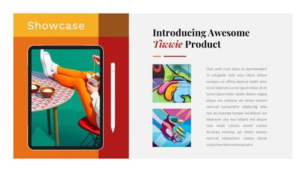 Tiwwie - Creative Business Pop Art Google Slides Template, スライド 29, 06857, プレゼンテーションテンプレート — PoweredTemplate.com