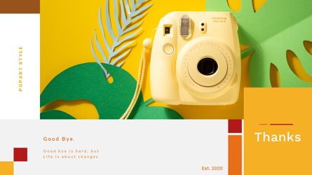 Tiwwie - Creative Business Pop Art Google Slides Template, 幻灯片 41, 06857, 演示模板 — PoweredTemplate.com