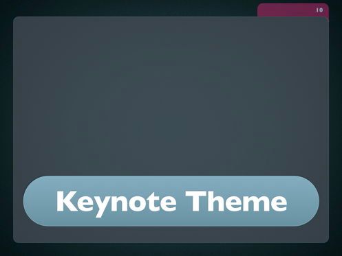 Button Folder Keynote Template, Diapositiva 11, 06861, Plantillas de presentación — PoweredTemplate.com