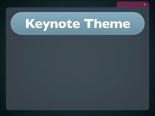 Button Folder Keynote Template, Diapositiva 9, 06861, Plantillas de presentación — PoweredTemplate.com