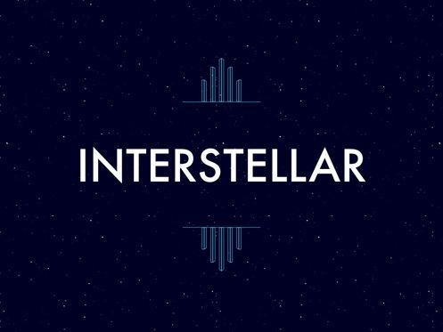 Interstellar Keynote Template, Diapositiva 10, 06862, Plantillas de presentación — PoweredTemplate.com