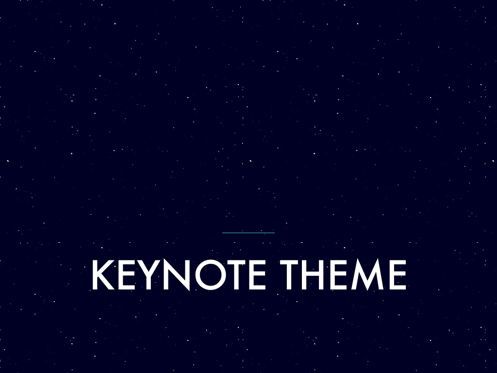 Interstellar Keynote Template, Deslizar 11, 06862, Modelos de Apresentação — PoweredTemplate.com
