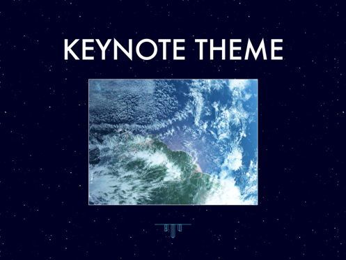 Interstellar Keynote Template, Slide 15, 06862, Presentation Templates — PoweredTemplate.com