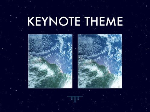 Interstellar Keynote Template, Slide 16, 06862, Presentation Templates — PoweredTemplate.com