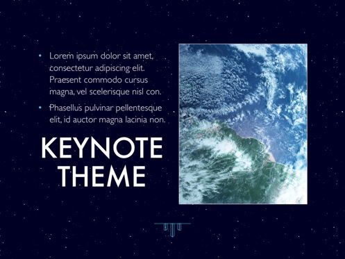 Interstellar Keynote Template, Slide 19, 06862, Presentation Templates — PoweredTemplate.com