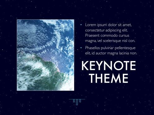Interstellar Keynote Template, Slide 20, 06862, Presentation Templates — PoweredTemplate.com
