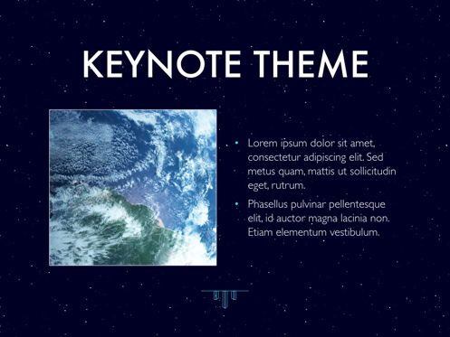 Interstellar Keynote Template, Slide 31, 06862, Presentation Templates — PoweredTemplate.com