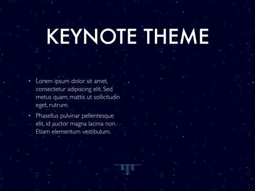 Interstellar Keynote Template, Diapositiva 32, 06862, Plantillas de presentación — PoweredTemplate.com