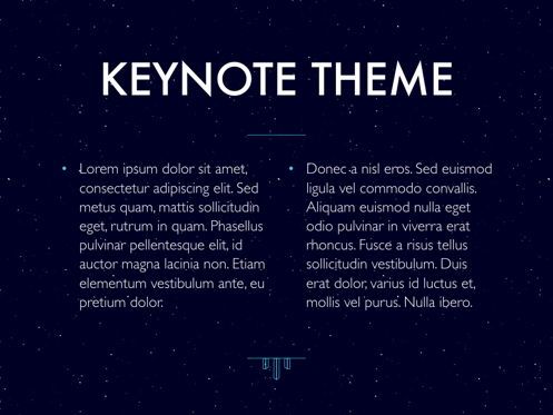 Interstellar Keynote Template, Deslizar 5, 06862, Modelos de Apresentação — PoweredTemplate.com