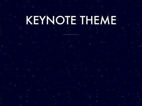 Interstellar Keynote Template, Deslizar 9, 06862, Modelos de Apresentação — PoweredTemplate.com