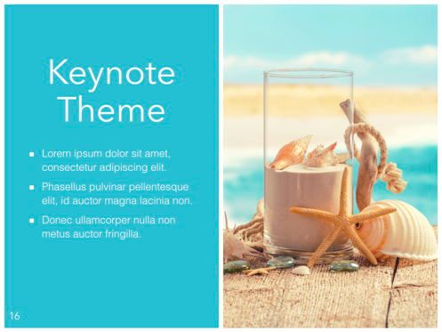 Ocean Safari Keynote Template, Slide 17, 06871, Presentation Templates — PoweredTemplate.com
