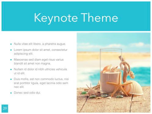 Ocean Safari Keynote Template, Dia 30, 06871, Presentatie Templates — PoweredTemplate.com
