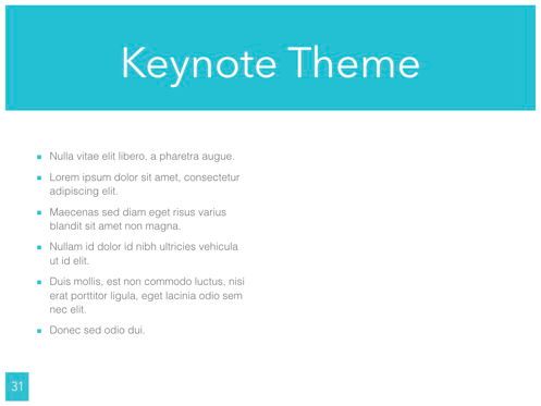 Ocean Safari Keynote Template, 슬라이드 32, 06871, 프레젠테이션 템플릿 — PoweredTemplate.com