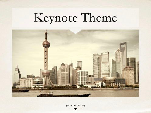 News Report Keynote Template, Diapositive 15, 06873, Modèles de présentations — PoweredTemplate.com