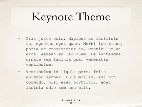 News Report Keynote Template, Dia 4, 06873, Presentatie Templates — PoweredTemplate.com