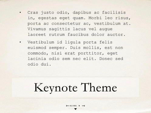 News Report Keynote Template, Diapositive 9, 06873, Modèles de présentations — PoweredTemplate.com
