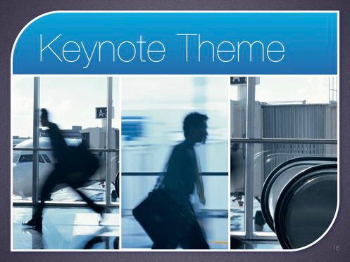Sky Blue Keynote Template, Diapositive 17, 06875, Modèles de présentations — PoweredTemplate.com