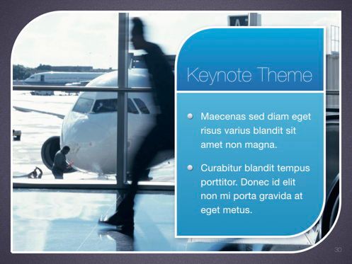 Sky Blue Keynote Template, Slide 31, 06875, Modelli Presentazione — PoweredTemplate.com